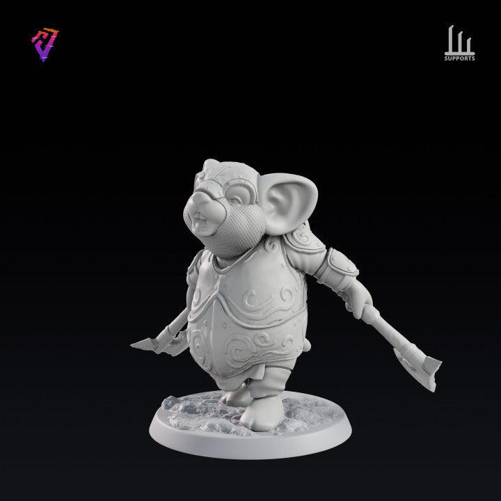 Mice With Double Axes - Job Hermes Creative Mice With Double Axes - Job Hermes Creative