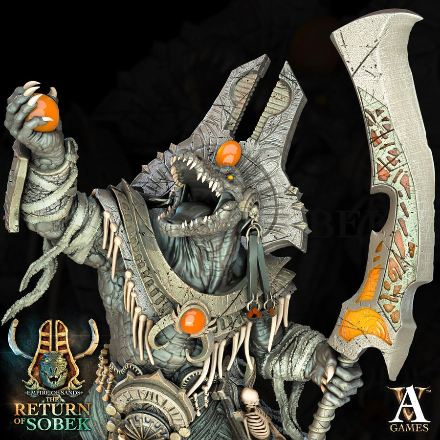 Scion Of Sobek, Aspect Of The Black River - Empire Of Sands - Return Of Sobek - Archvillain Games Scion Of Sobek, Aspect Of The Black River - Empire Of Sands - Return Of Sobek - Archvillain Games