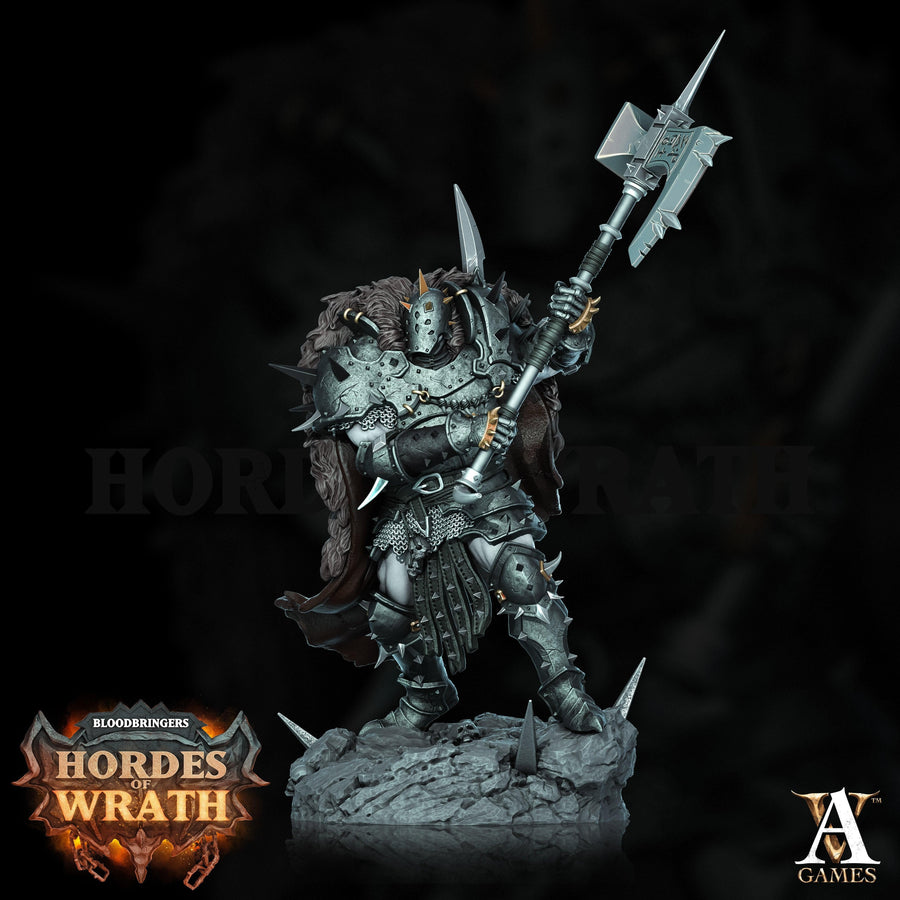 Blessed Champion Of Gorkal - Hordes Of Wrath - Archvillain games Blessed Champion Of Gorkal - Hordes Of Wrath - Archvillain games