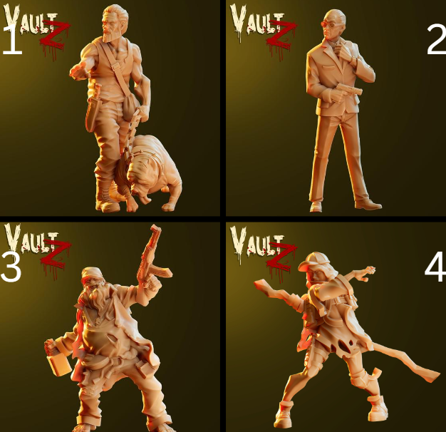 August Survivor - Vaultz Miniature August Survivor - Vaultz Miniature