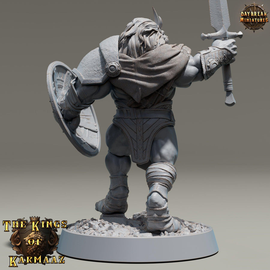 King Goldenmane - The Kings of Karmaaz - Daybreak Miniatures King Goldenmane - The Kings of Karmaaz - Daybreak Miniatures