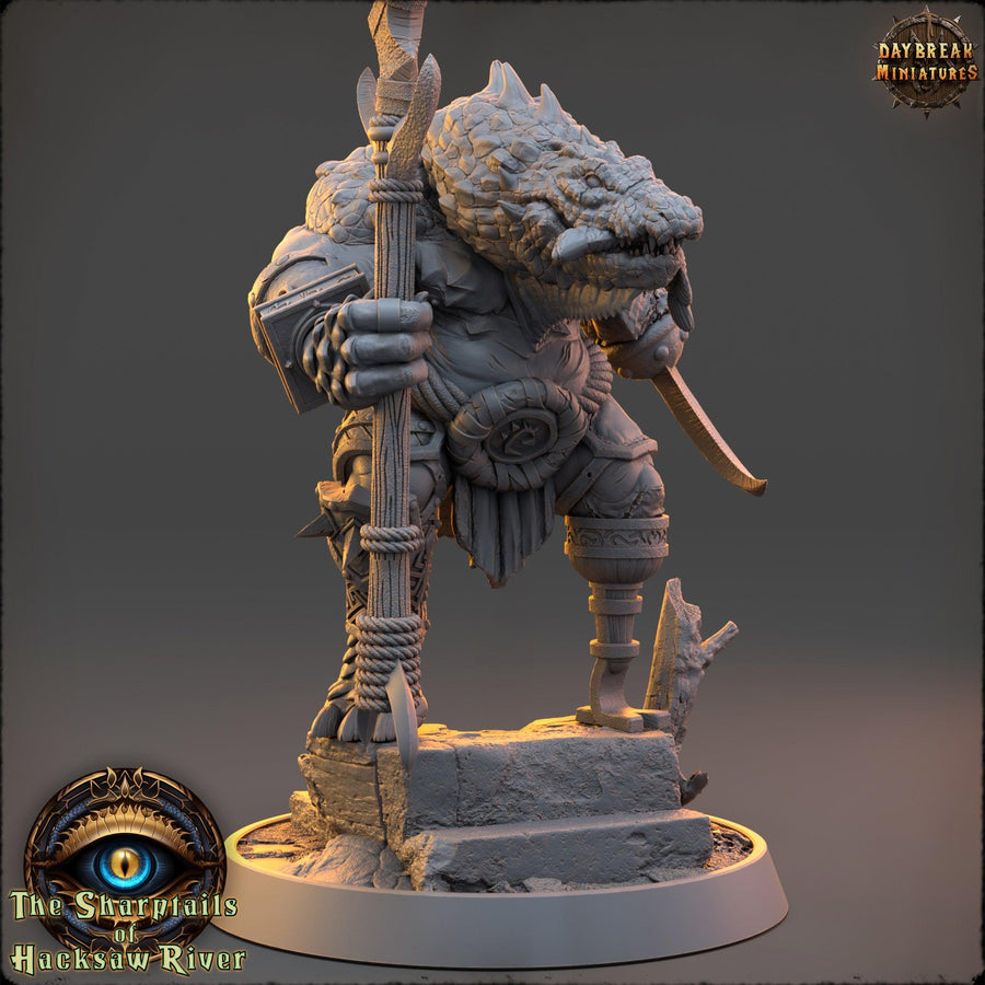 Hook Halfgrind - The Sharptails of Hacksaw River - Daybreak Miniatures Hook Halfgrind - The Sharptails of Hacksaw River - Daybreak Miniatures