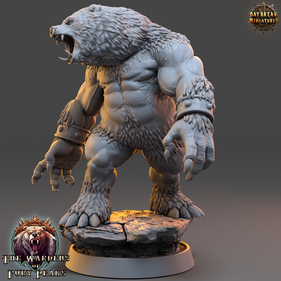 Karkan Roarer - The Wardens of Fury Peaks - Daybreak Miniatures Karkan Roarer - The Wardens of Fury Peaks - Daybreak Miniatures