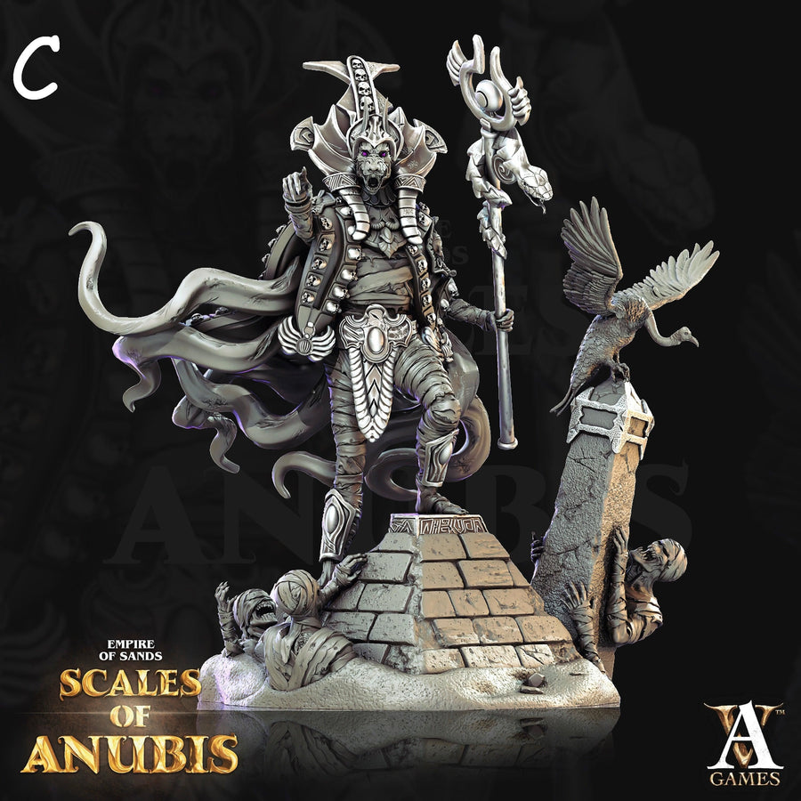 Anubian Priests *Size & Pose Option* Scales of Anubis Anubian Priests *Size & Pose Option* Scales of Anubis