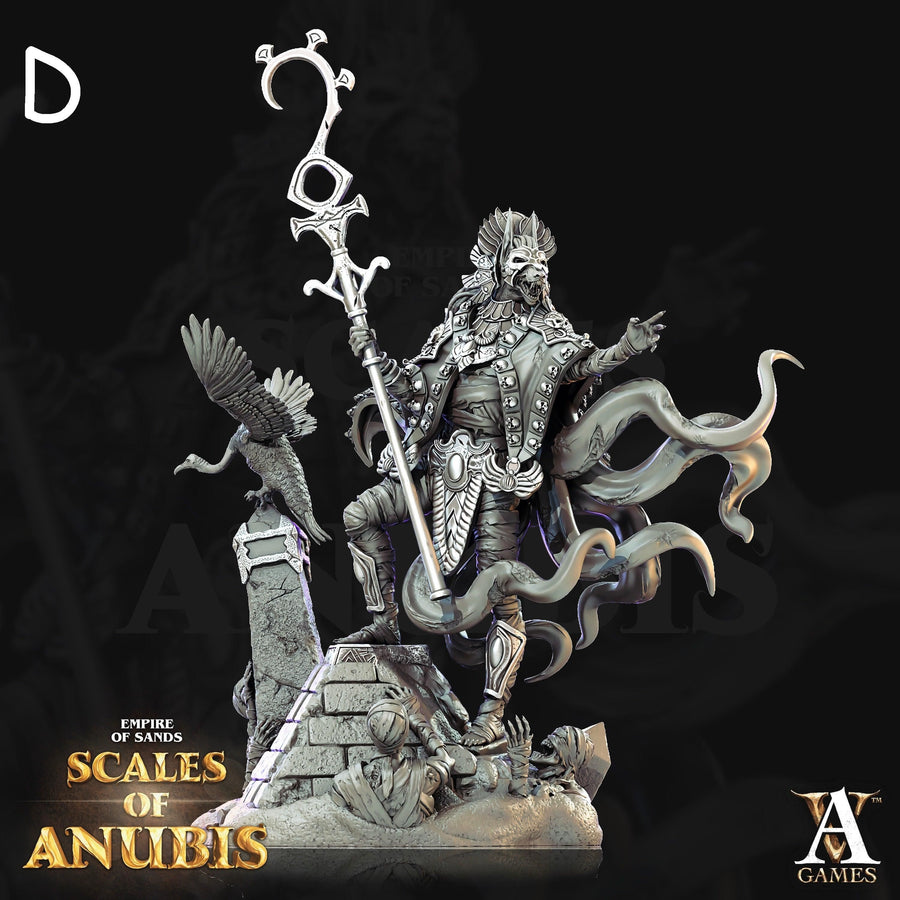 Anubian Priests *Size & Pose Option* Scales of Anubis Anubian Priests *Size & Pose Option* Scales of Anubis