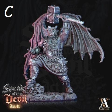 Rathenites - POSE & SIZE OPTIONS - Speak of the Devil Vol.2 Rathenites - POSE & SIZE OPTIONS - Speak of the Devil Vol.2