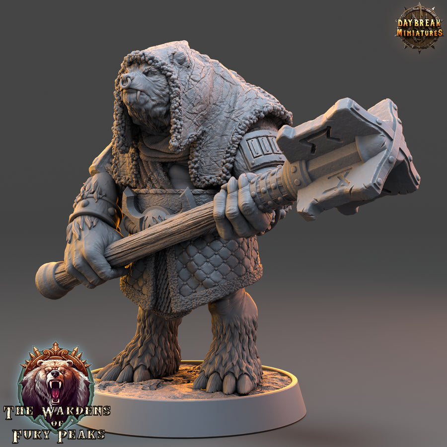 Basher Cree - The Wardens of Fury Peaks - Daybreak Miniatures Basher Cree - The Wardens of Fury Peaks - Daybreak Miniatures