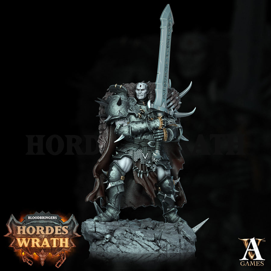 Blessed Champion Of Gorkal - Hordes Of Wrath - Archvillain games Blessed Champion Of Gorkal - Hordes Of Wrath - Archvillain games