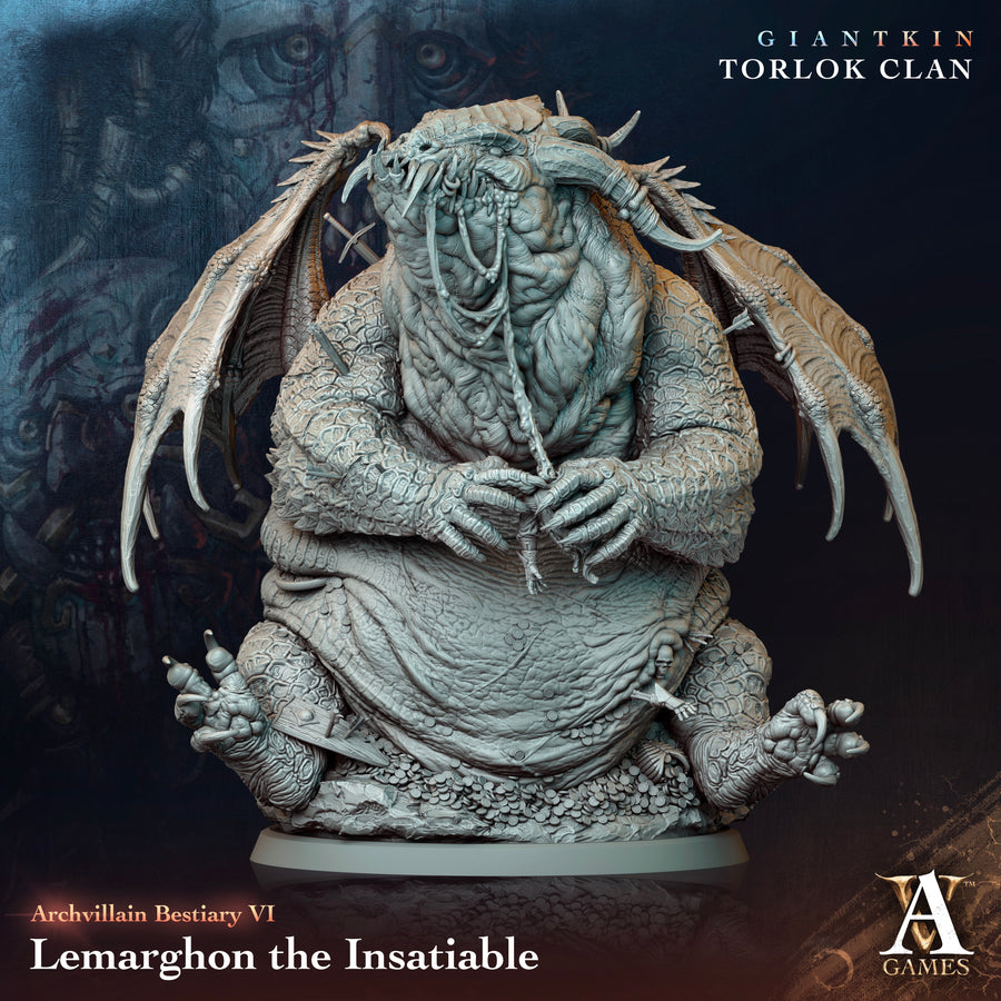a statue of a demon sitting on top of a table a statue of a demon sitting on top of a table