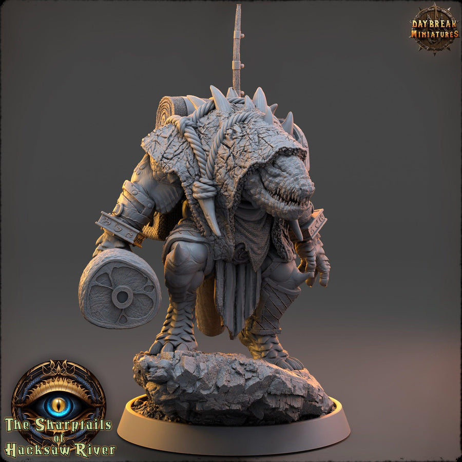 Geezer Sharpeye - The Sharptails of Hacksaw River - Daybreak Miniatures Geezer Sharpeye - The Sharptails of Hacksaw River - Daybreak Miniatures