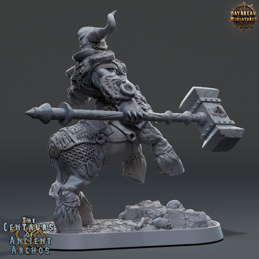 Black Hammer Gauntred -The Centaurs Of Ancient Archos - Daybreak Miniatures Black Hammer Gauntred -The Centaurs Of Ancient Archos - Daybreak Miniatures