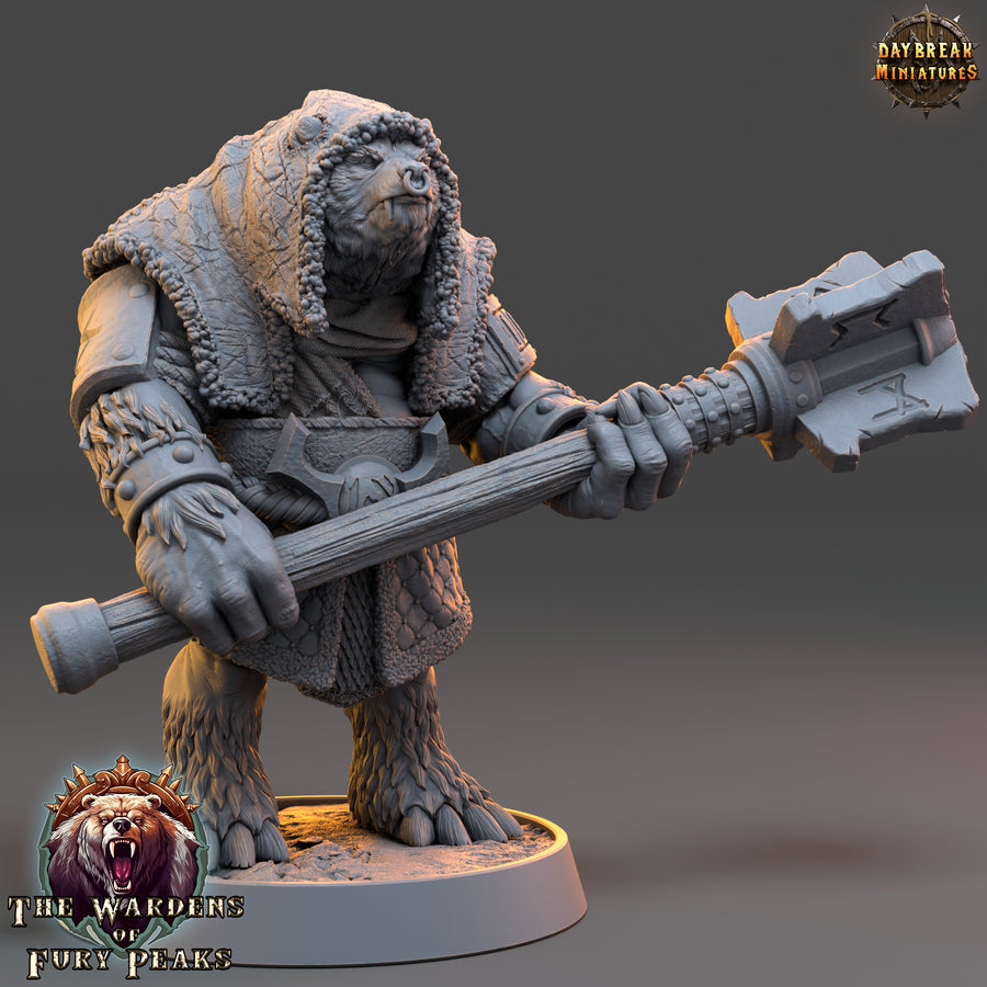 Basher Cree - The Wardens of Fury Peaks - Daybreak Miniatures Basher Cree - The Wardens of Fury Peaks - Daybreak Miniatures