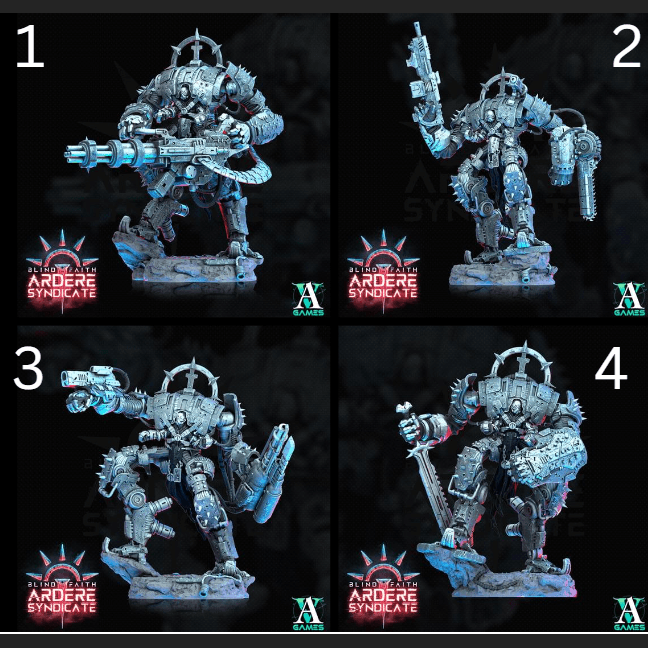Ardere Sentinels - Blind Faith Ardere Syndicate - Archvillain Games Ardere Sentinels - Blind Faith Ardere Syndicate - Archvillain Games