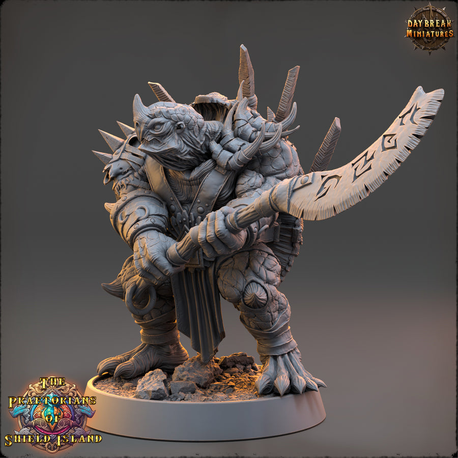 Tormic - Turtles - The Praetorians of Shield Island - Daybreak Miniatures Tormic - Turtles - The Praetorians of Shield Island - Daybreak Miniatures