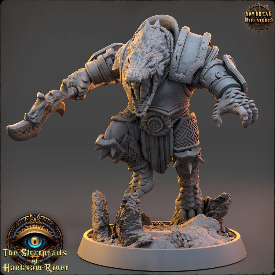 Onyx Cliffgrip - The Sharptails of Hacksaw River - Daybreak Miniatures Onyx Cliffgrip - The Sharptails of Hacksaw River - Daybreak Miniatures
