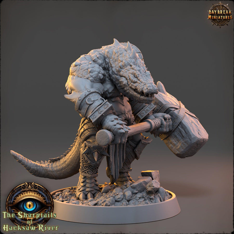 Magton Jawhammer - The Sharptails of Hacksaw River - Daybreak Miniatures Magton Jawhammer - The Sharptails of Hacksaw River - Daybreak Miniatures