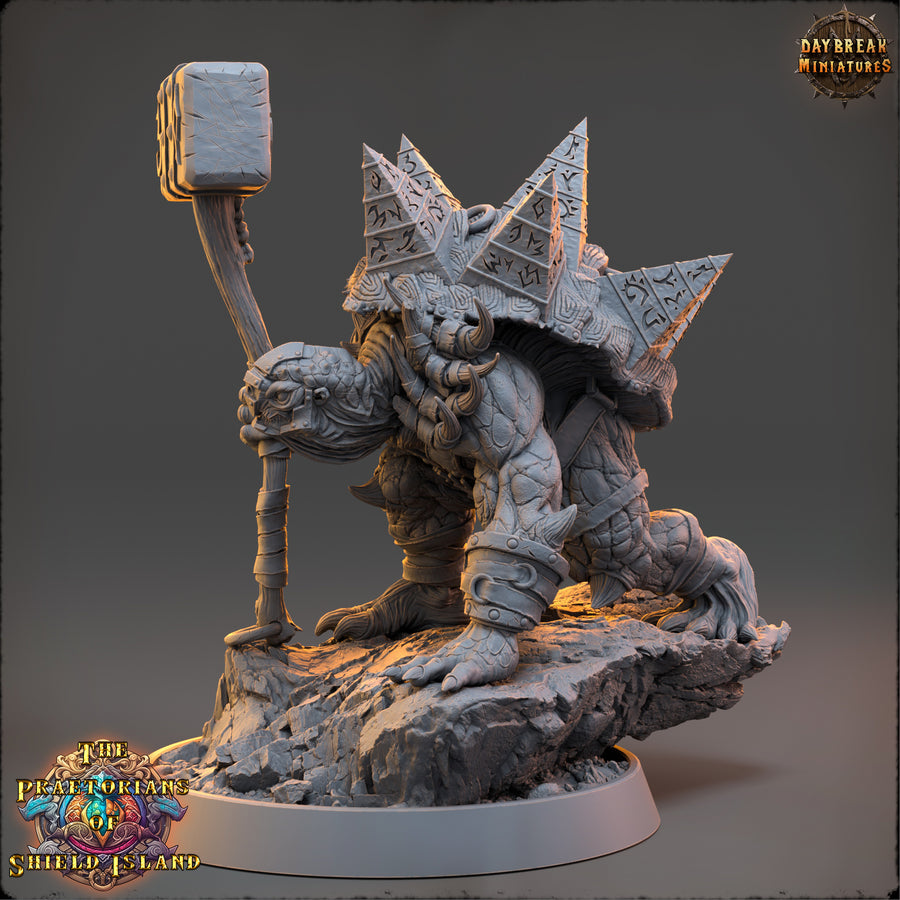 Trannu - Turtles - The Praetorians of Shield Island - Daybreak Miniatures Trannu - Turtles - The Praetorians of Shield Island - Daybreak Miniatures
