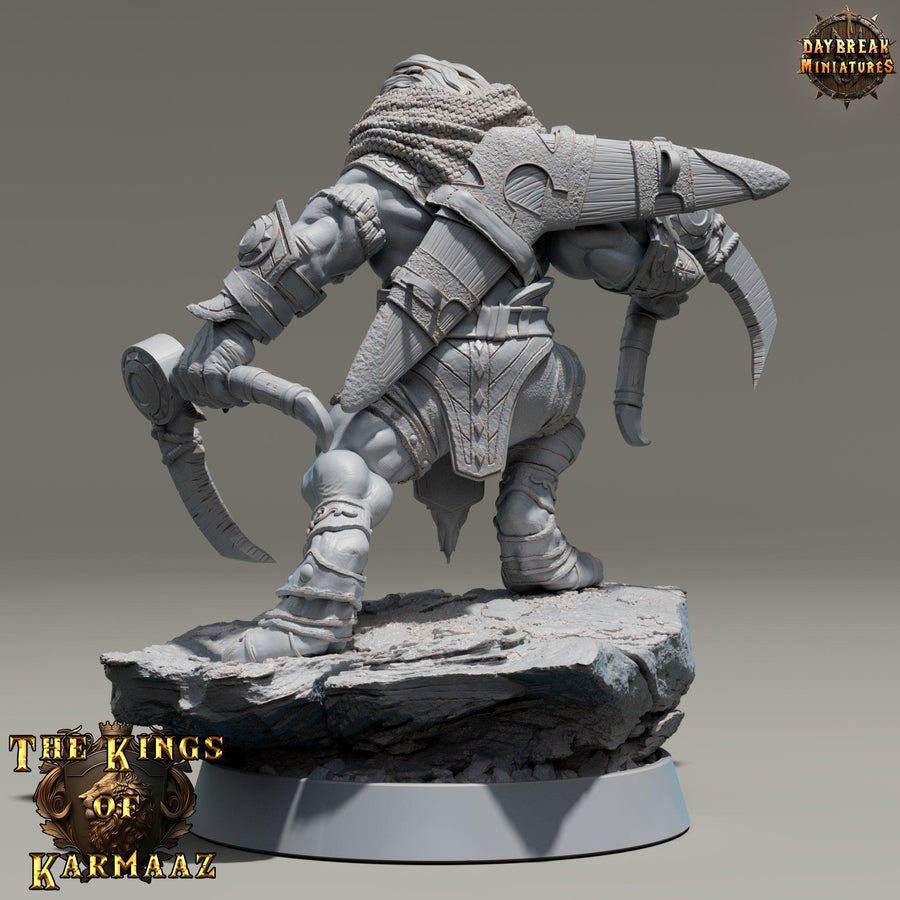 King Ghostfang - The Kings of Karmaaz - Daybreak Miniatures King Ghostfang - The Kings of Karmaaz - Daybreak Miniatures