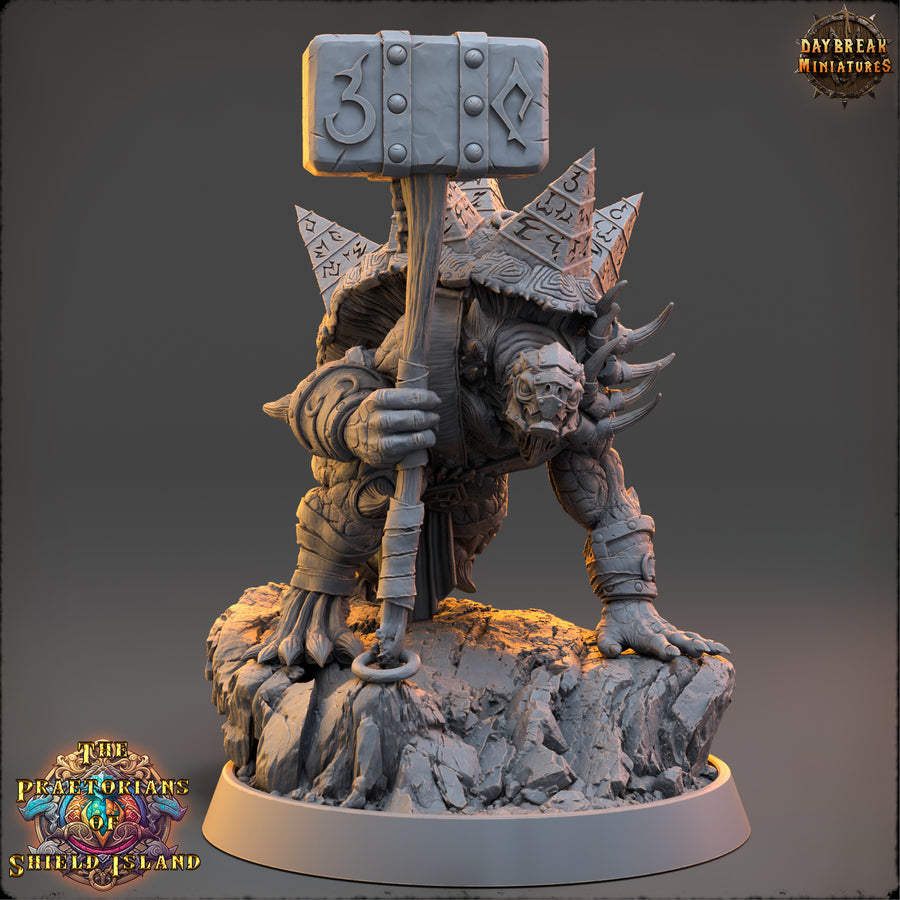 Trannu - Turtles - The Praetorians of Shield Island - Daybreak Miniatures Trannu - Turtles - The Praetorians of Shield Island - Daybreak Miniatures