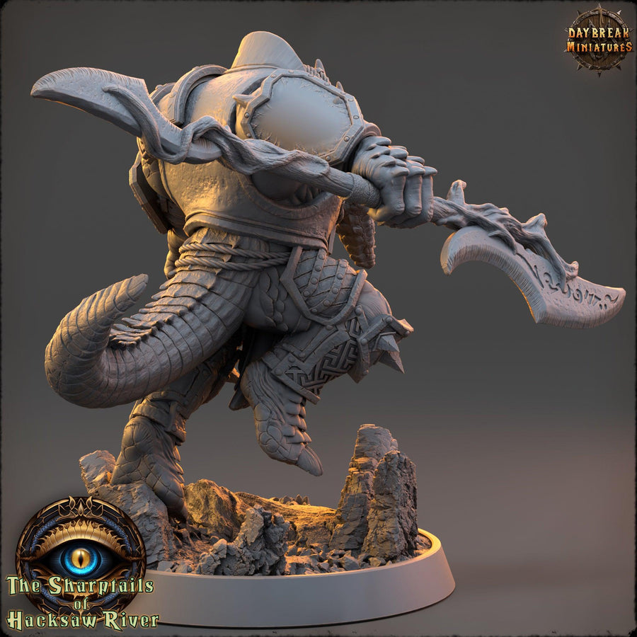Onyx Cliffgrip - The Sharptails of Hacksaw River - Daybreak Miniatures Onyx Cliffgrip - The Sharptails of Hacksaw River - Daybreak Miniatures