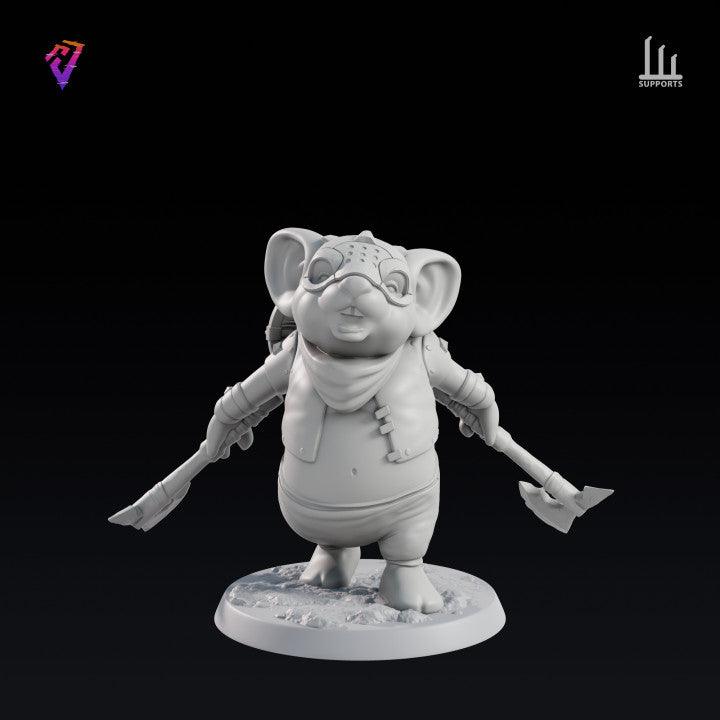 Mice With Double Axes - Job Hermes Creative Mice With Double Axes - Job Hermes Creative