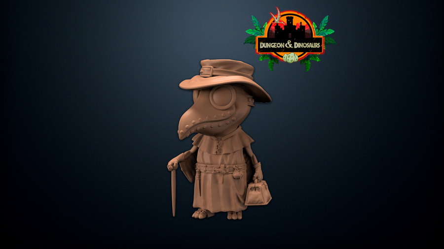 Chibi Pterodactilo Inquisitor - Falcata 3D Chibi Pterodactilo Inquisitor - Falcata 3D