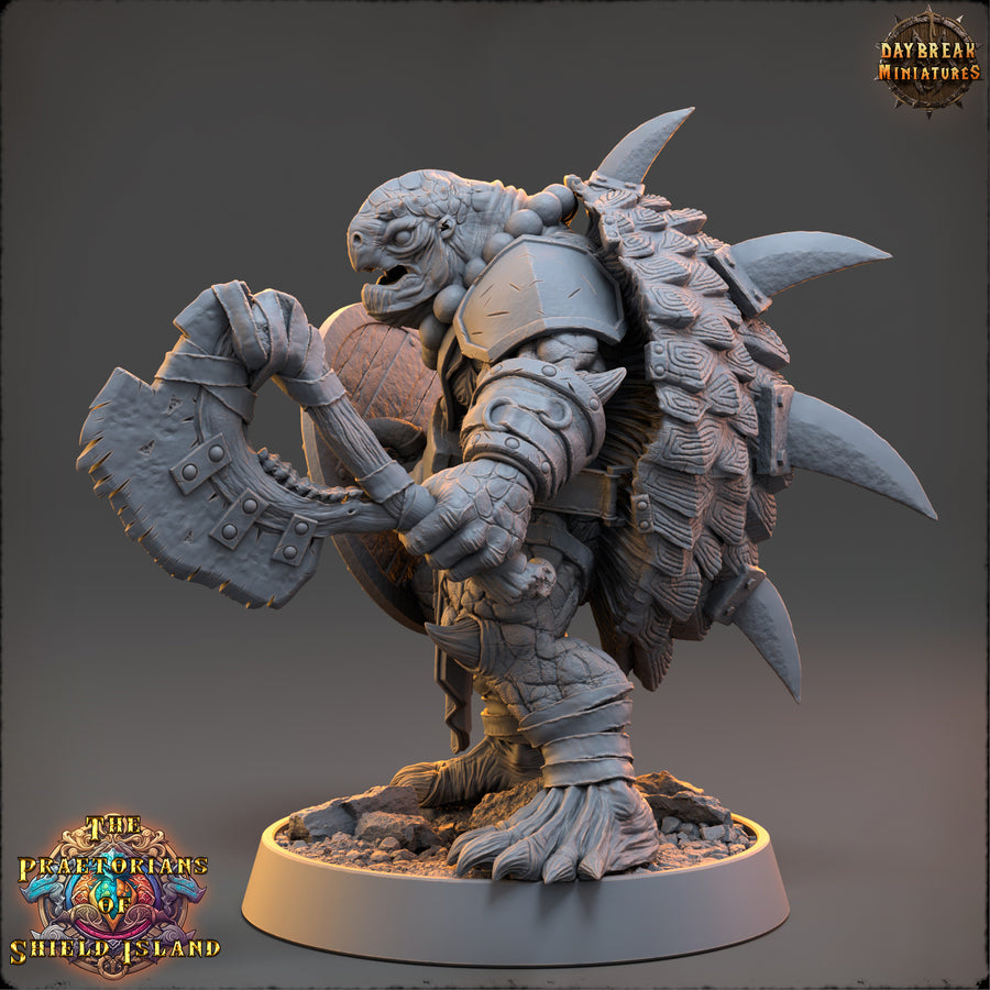 Jurop - Turtles - The Praetorians of Shield Island - Daybreak Miniatures Jurop - Turtles - The Praetorians of Shield Island - Daybreak Miniatures