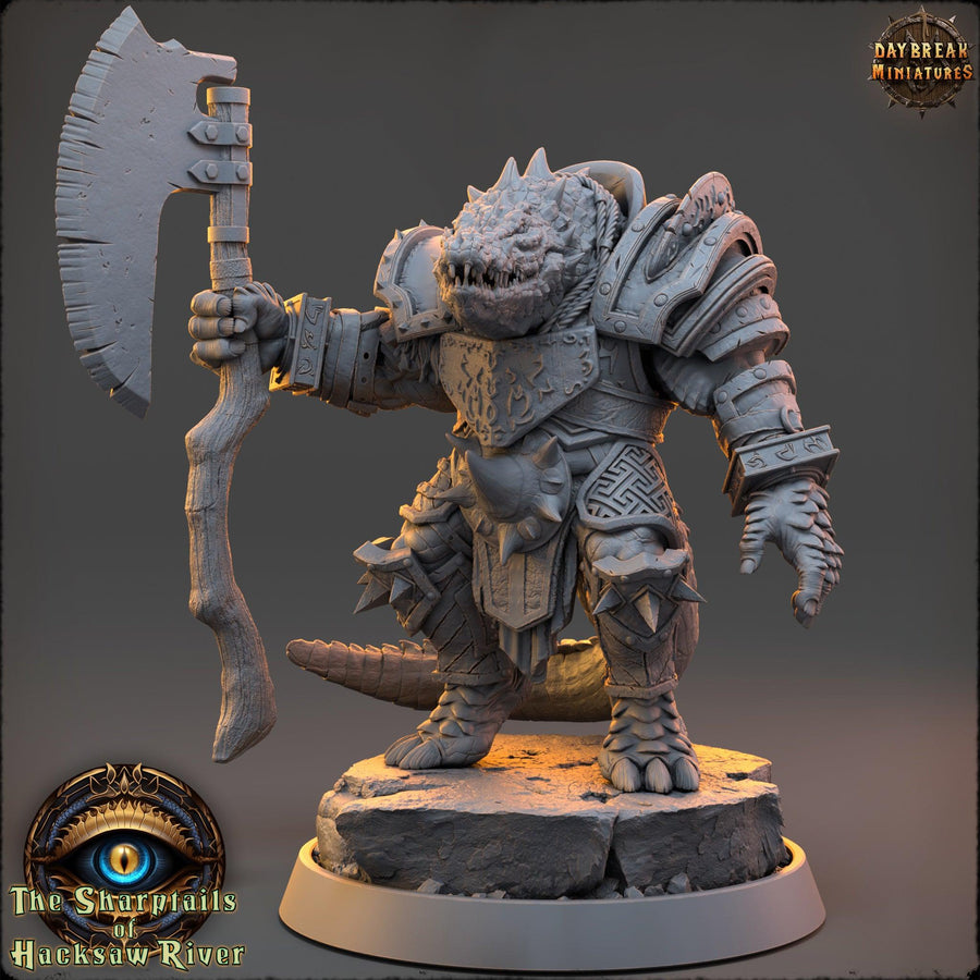 Arnolf Boneblade - The Sharptails of Hacksaw River - Daybreak Miniatures Arnolf Boneblade - The Sharptails of Hacksaw River - Daybreak Miniatures
