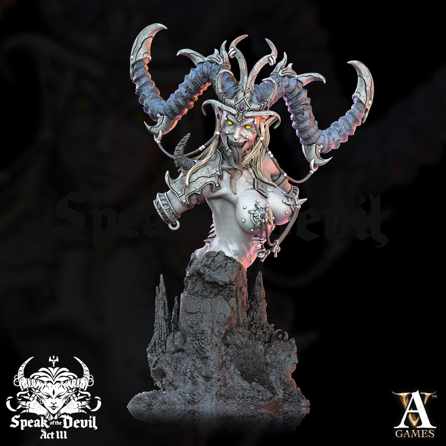 Illyra Vash BUST - Speak Of The Devil Vol. III - Archvillain Games Illyra Vash BUST - Speak Of The Devil Vol. III - Archvillain Games