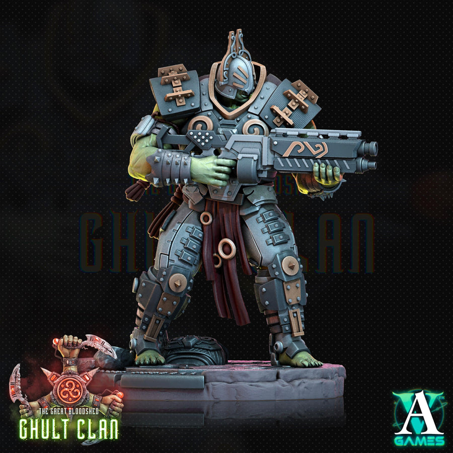 Ghult Gallowglass - The Great Bloodshed - Ghult Clan - Archvillain Games Ghult Gallowglass - The Great Bloodshed - Ghult Clan - Archvillain Games