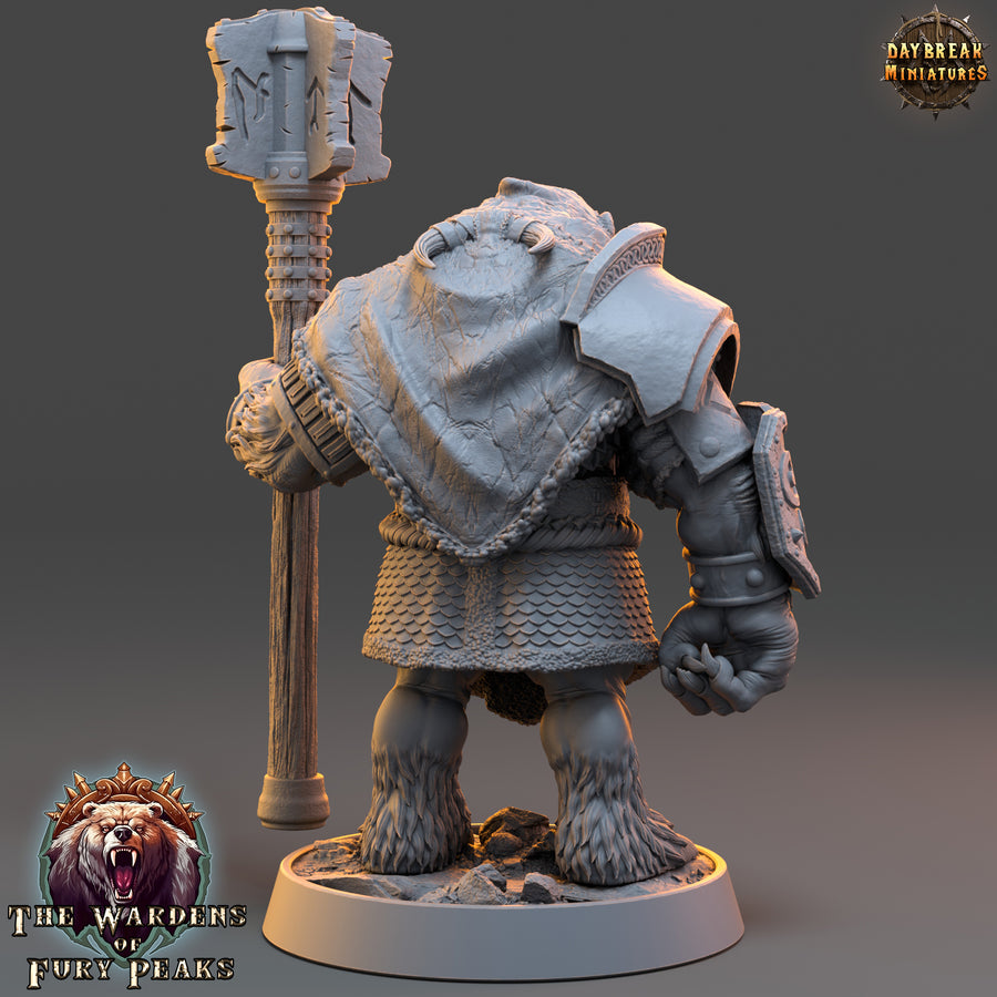 Bernof Standfast - The Wardens of Fury Peaks - Daybreak Miniatures Bernof Standfast - The Wardens of Fury Peaks - Daybreak Miniatures