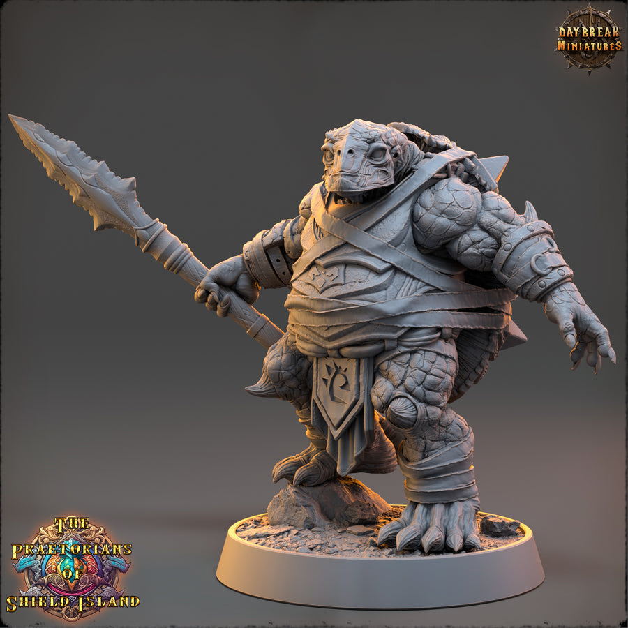 Daqvog - Turtles - The Praetorians of Shield Island - Daybreak Miniatures Daqvog - Turtles - The Praetorians of Shield Island - Daybreak Miniatures