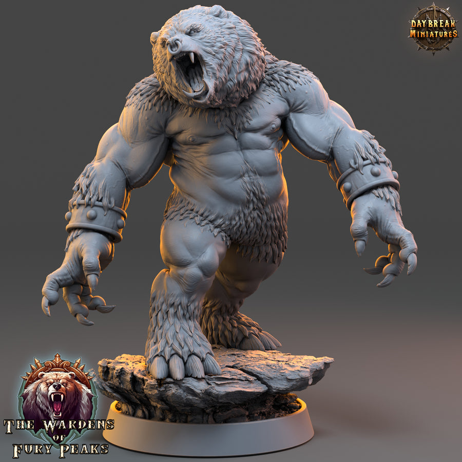 Karkan Roarer - The Wardens of Fury Peaks - Daybreak Miniatures Karkan Roarer - The Wardens of Fury Peaks - Daybreak Miniatures