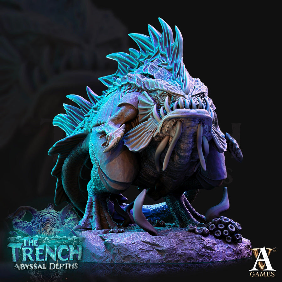 Morlok Pouncer - Abyssal Depths - The Trench - Archvillain Games Morlok Pouncer - Abyssal Depths - The Trench - Archvillain Games