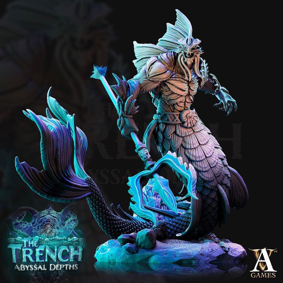 Merrows - Abyssal Depth - The Trench - Archvillain Games Merrows - Abyssal Depth - The Trench - Archvillain Games