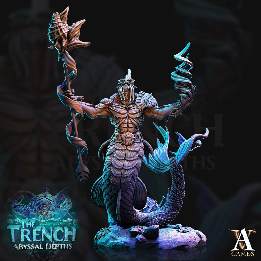 Merrows - Abyssal Depth - The Trench - Archvillain Games Merrows - Abyssal Depth - The Trench - Archvillain Games