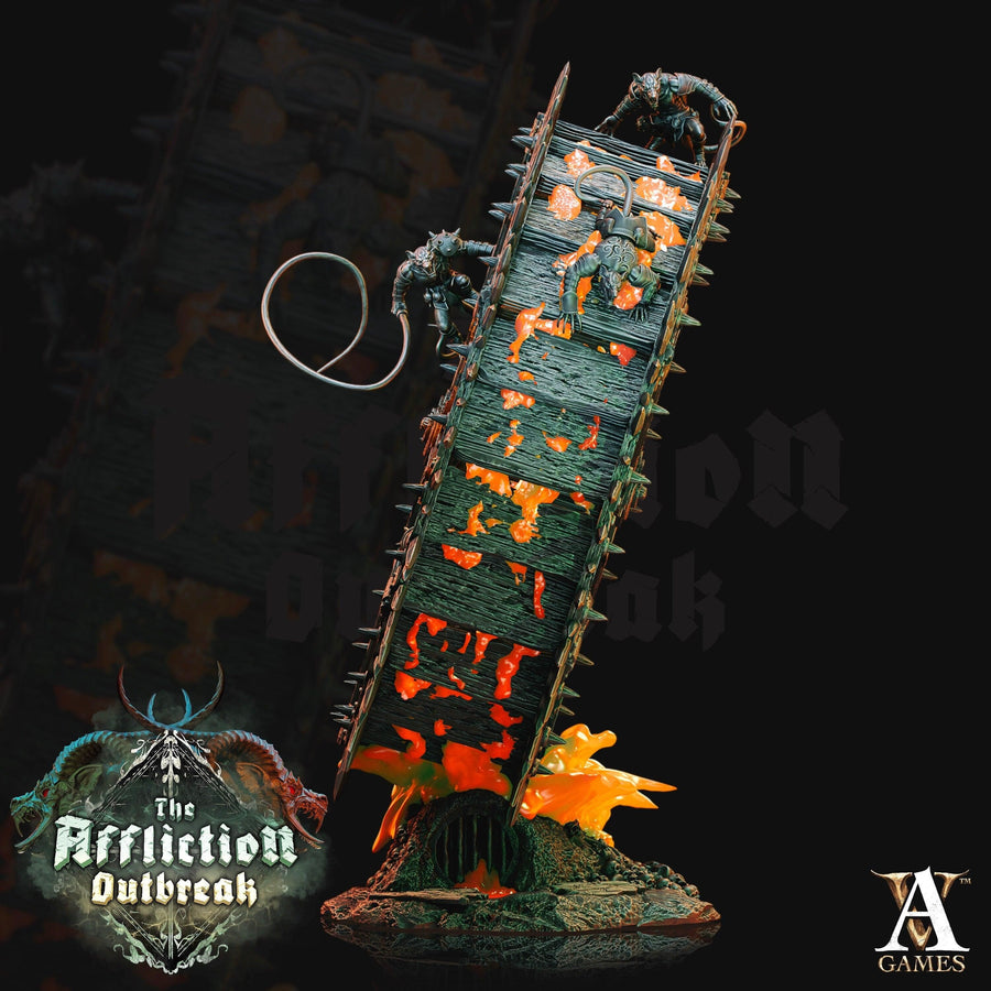 The Wheel - Outbreak - The Affliction - Archvillain Games The Wheel - Outbreak - The Affliction - Archvillain Games