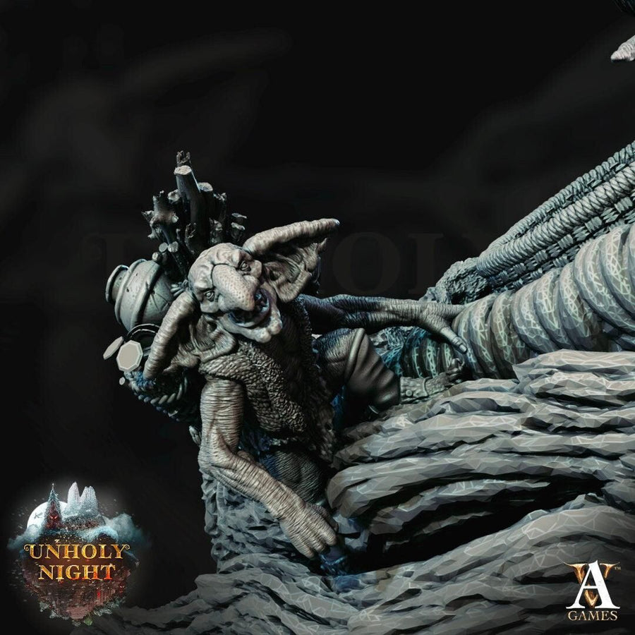Krampus Diorama MASSIVE 300mm DIORAMA High Krampus Diorama MASSIVE 300mm DIORAMA High