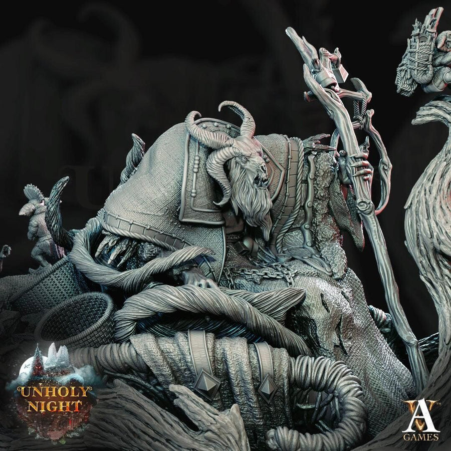 Krampus Diorama MASSIVE 300mm DIORAMA High Krampus Diorama MASSIVE 300mm DIORAMA High