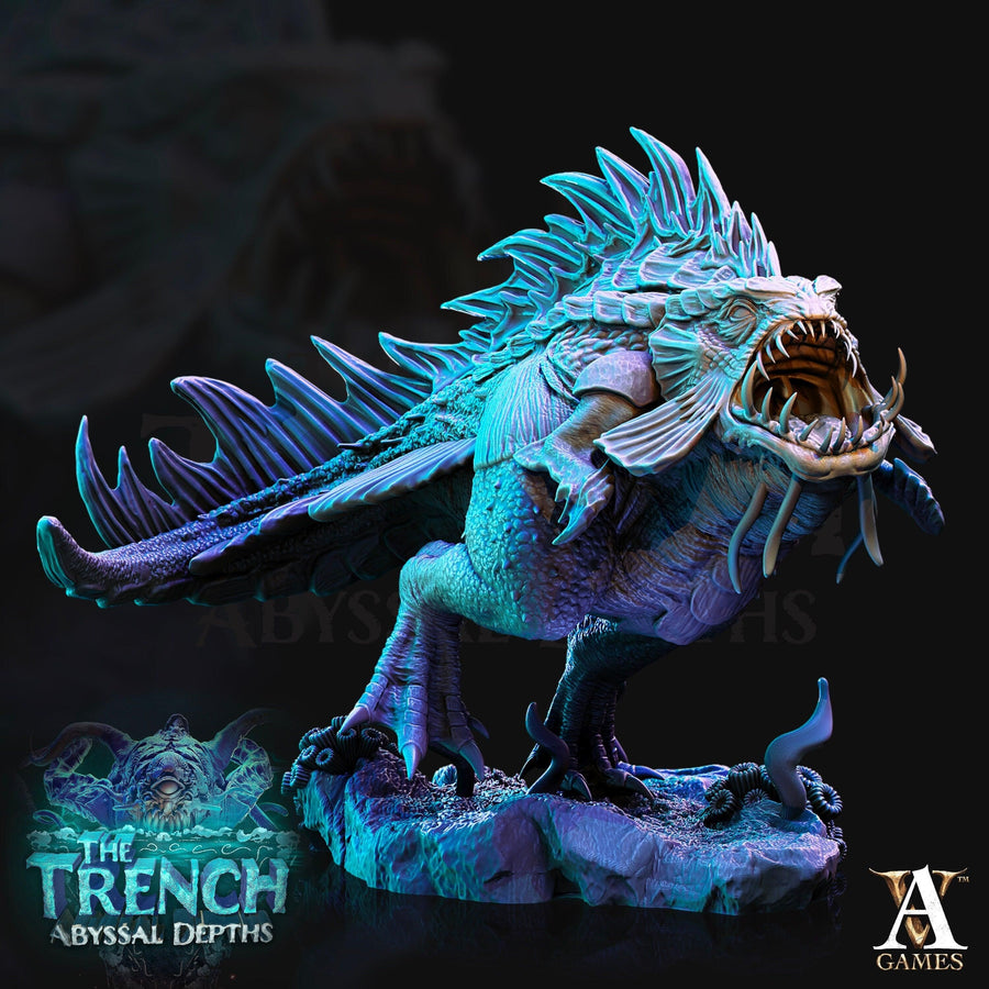 Morlok Pouncer - Abyssal Depths - The Trench - Archvillain Games Morlok Pouncer - Abyssal Depths - The Trench - Archvillain Games