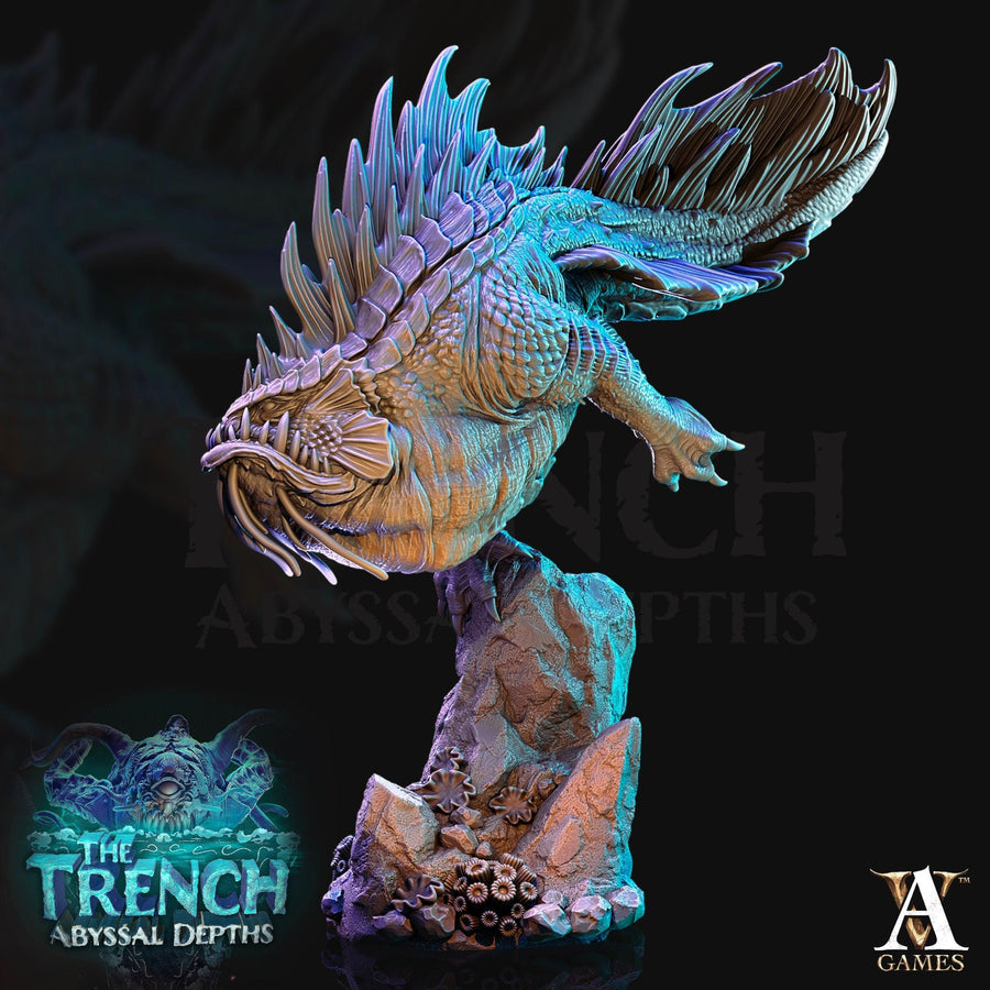 Morlok Predator - Abyssal Depths - The Trench - Archvillain Games Morlok Predator - Abyssal Depths - The Trench - Archvillain Games