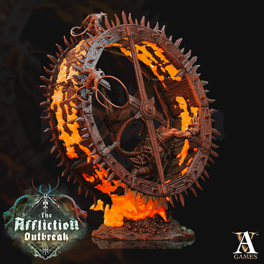 The Wheel - Outbreak - The Affliction - Archvillain Games The Wheel - Outbreak - The Affliction - Archvillain Games
