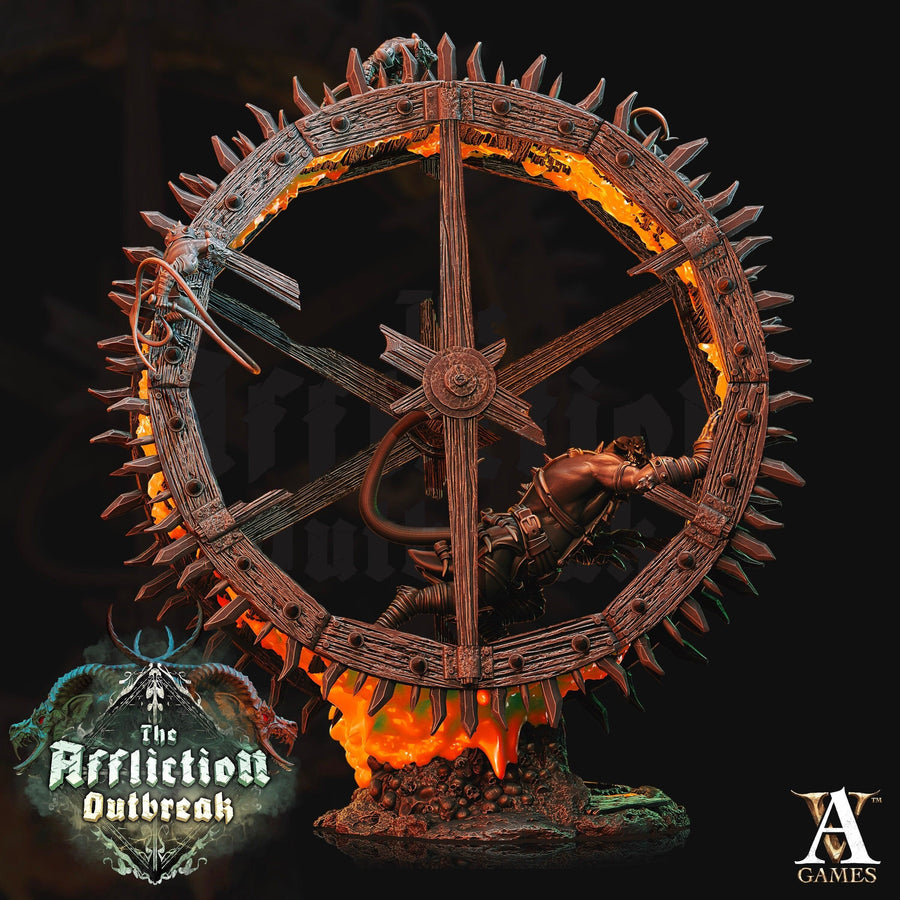 The Wheel - Outbreak - The Affliction - Archvillain Games The Wheel - Outbreak - The Affliction - Archvillain Games
