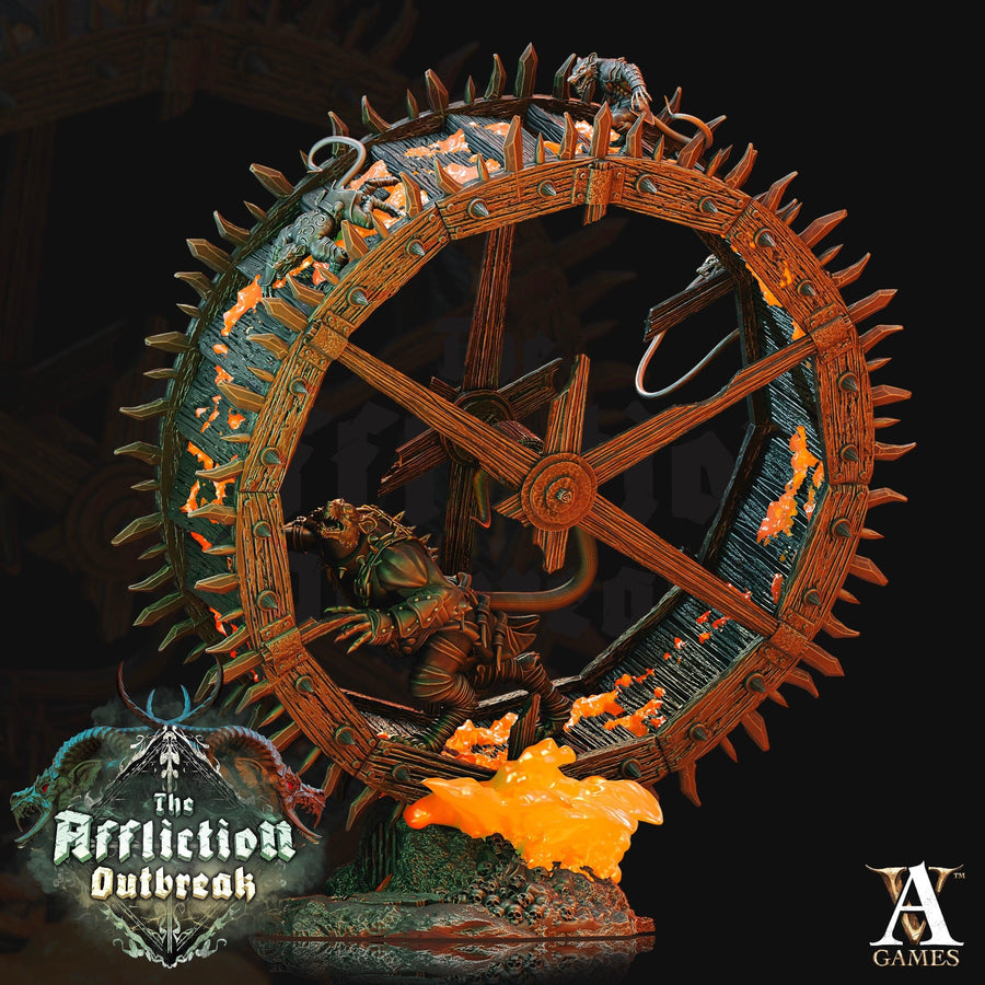 The Wheel - Outbreak - The Affliction - Archvillain Games The Wheel - Outbreak - The Affliction - Archvillain Games