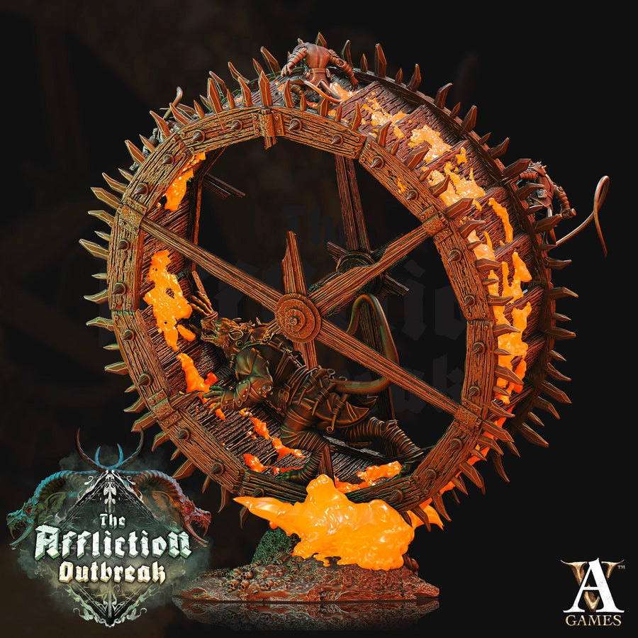 The Wheel - Outbreak - The Affliction - Archvillain Games The Wheel - Outbreak - The Affliction - Archvillain Games