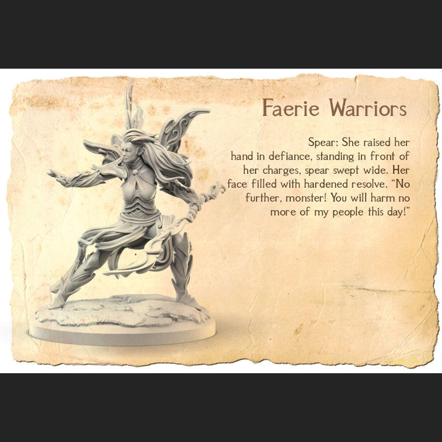 Faerie Warriors *POSE & SIZE Option* Faerie Warriors *POSE & SIZE Option*