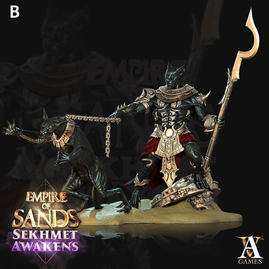 Sons of Sekhmet *POSE OPTION* 50mm High Sons of Sekhmet *POSE OPTION* 50mm High