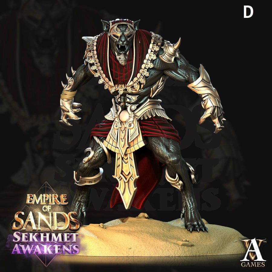 Sons of Sekhmet *POSE OPTION* 50mm High Sons of Sekhmet *POSE OPTION* 50mm High