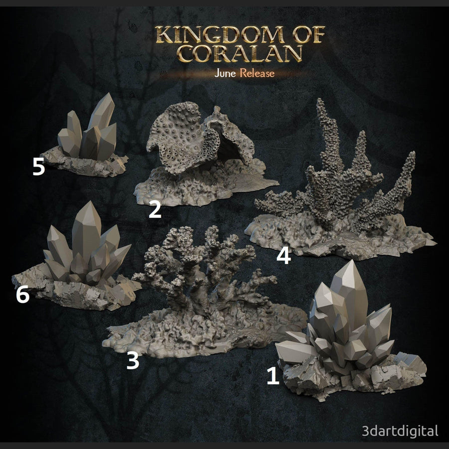 Kingdom of Coralan - TERRAIN & PROPS Kingdom of Coralan - TERRAIN & PROPS