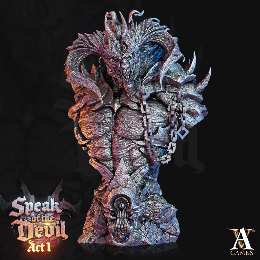Azael, Pit Lord 100mm BUST !!! Azael, Pit Lord 100mm BUST !!!